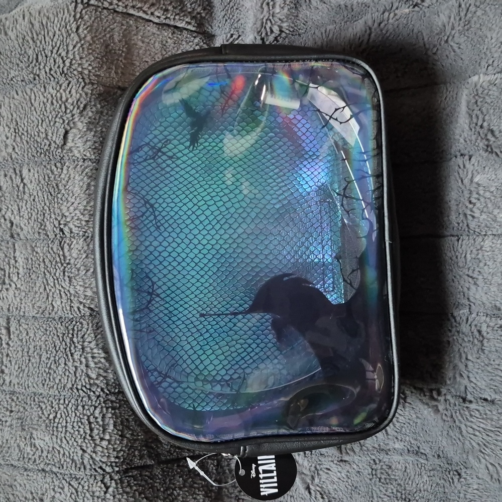 Maleficent Disney Villians X Bath & Body Works Makeup Bag, New With Tags